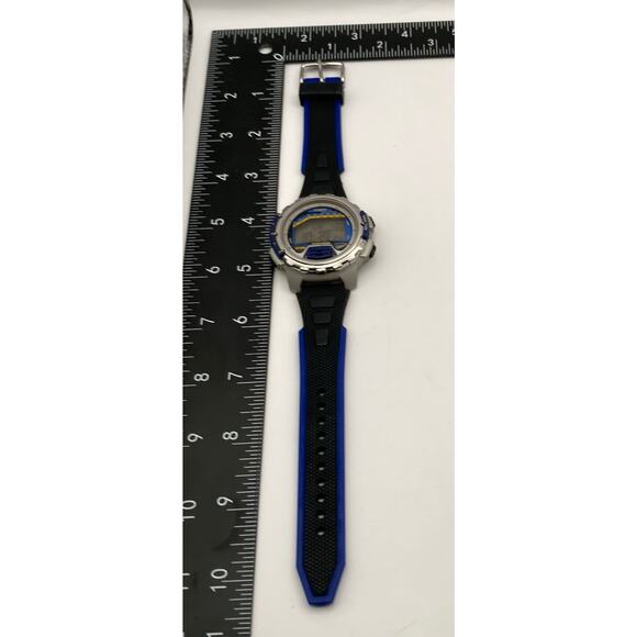 VTG Timex Reef Gear Men's Digital Watch 747 L5 High Tide - New Battery  New Band - Picture 5 of 7